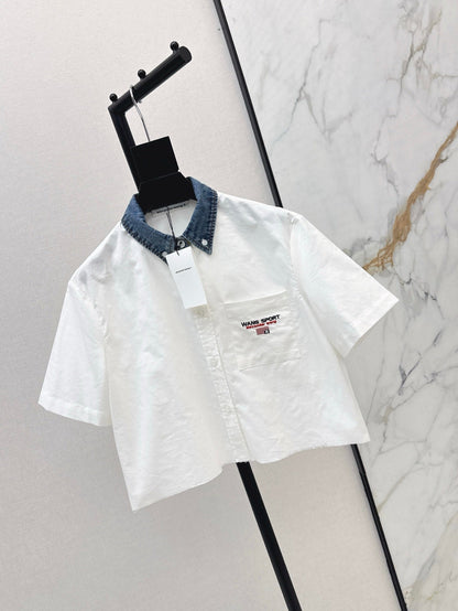 25ss crop shirt
