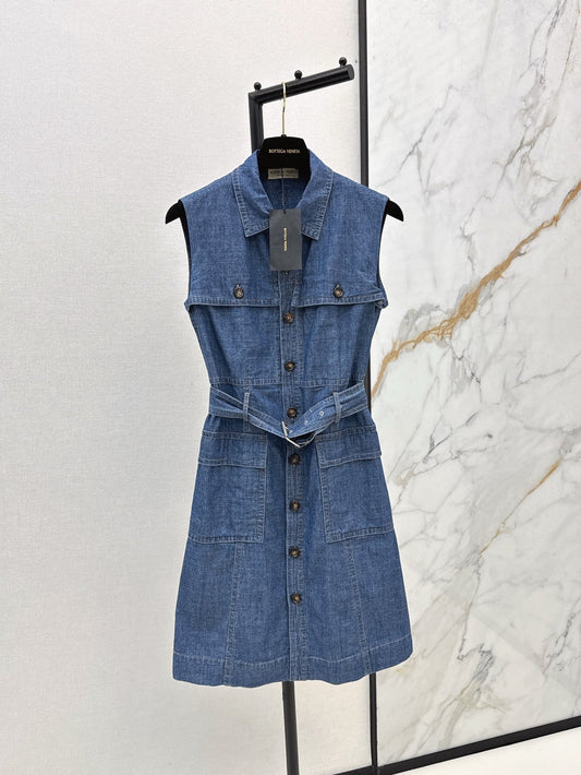 Bottega 25ss denim dress