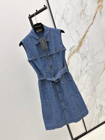 Bottega 25ss denim dress