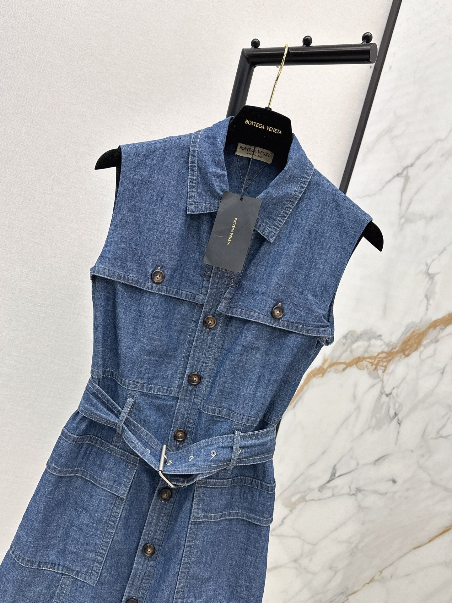 Bottega 25ss denim dress