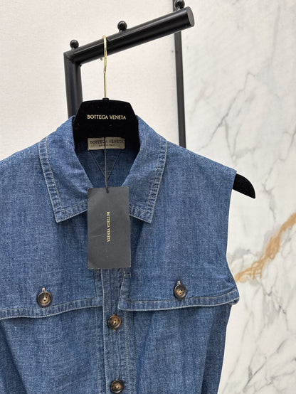 Bottega 25ss denim dress