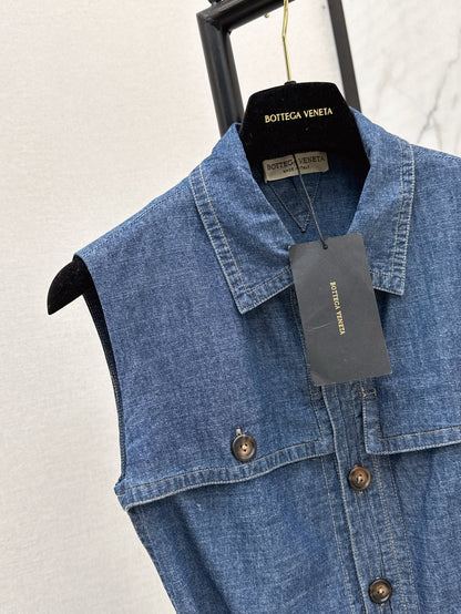 Bottega 25ss denim dress