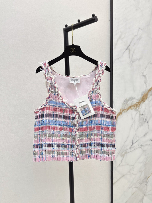 25ss woven vest