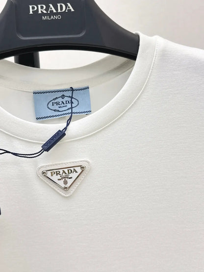 Triangle-Embellished Shift Dress