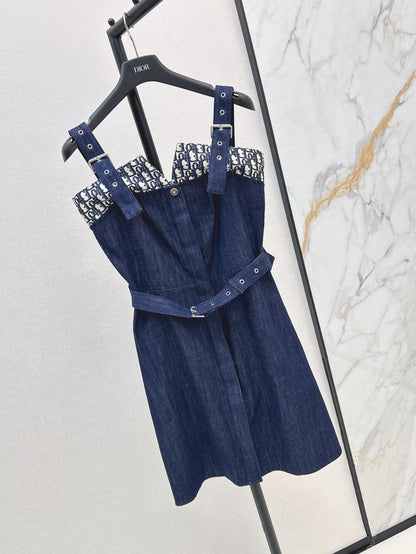 25SS denim dress