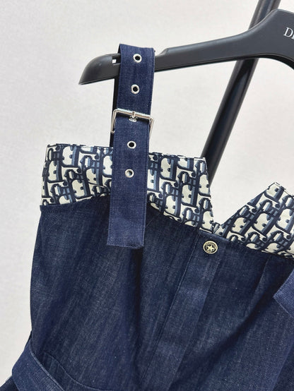 25SS denim dress