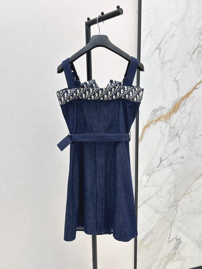 25SS denim dress