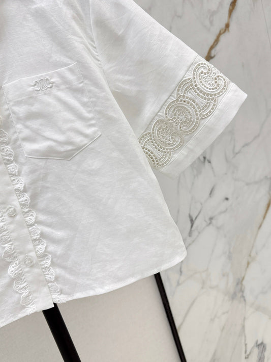 25ss lace shirt