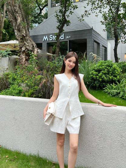 25ss linen short
