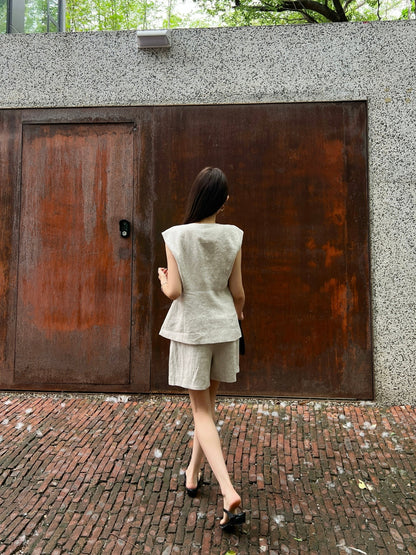 25ss linen short