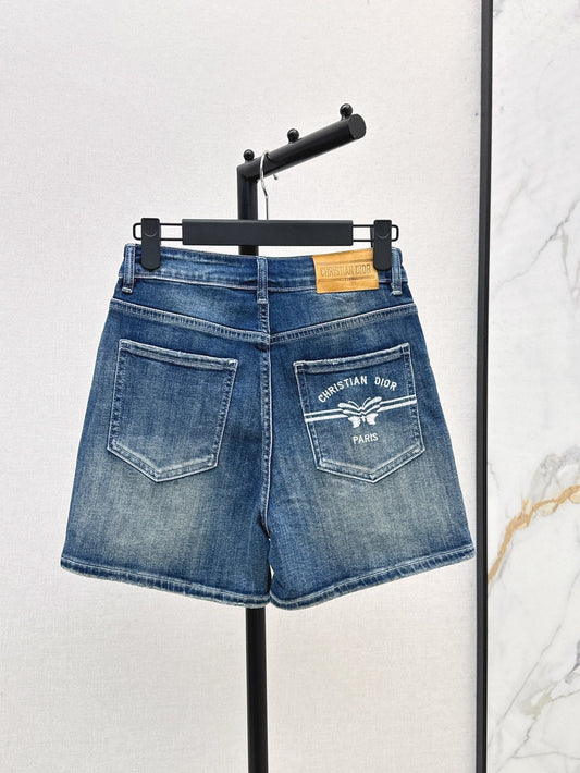 25ss embroidered short