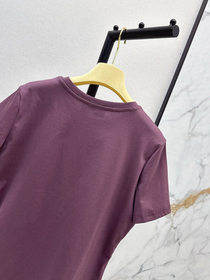 25ss beaded t-shirt