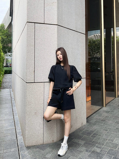 25ss tee short set