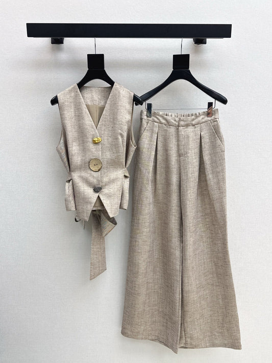 25ss vest pants set