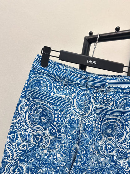 25ss printed jeans