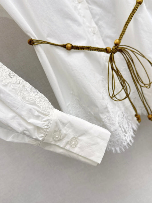 25ss lace shirt