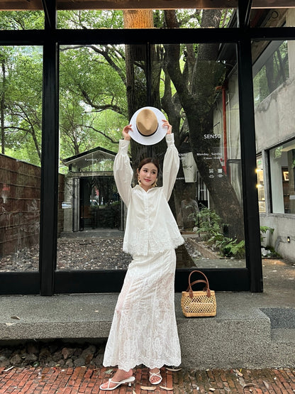 25ss lace shirt