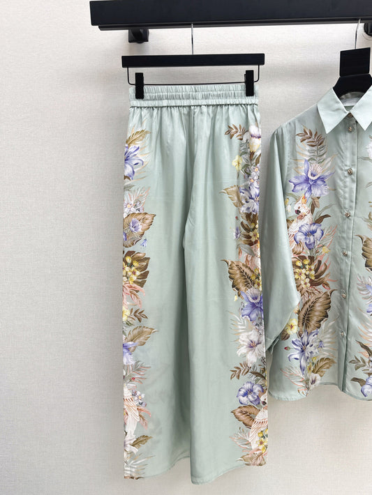 25ss silk pants