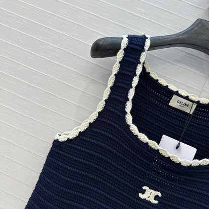 25ss knit  top tank