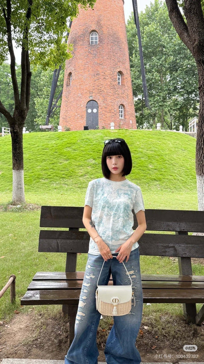 25SS print t-shirt