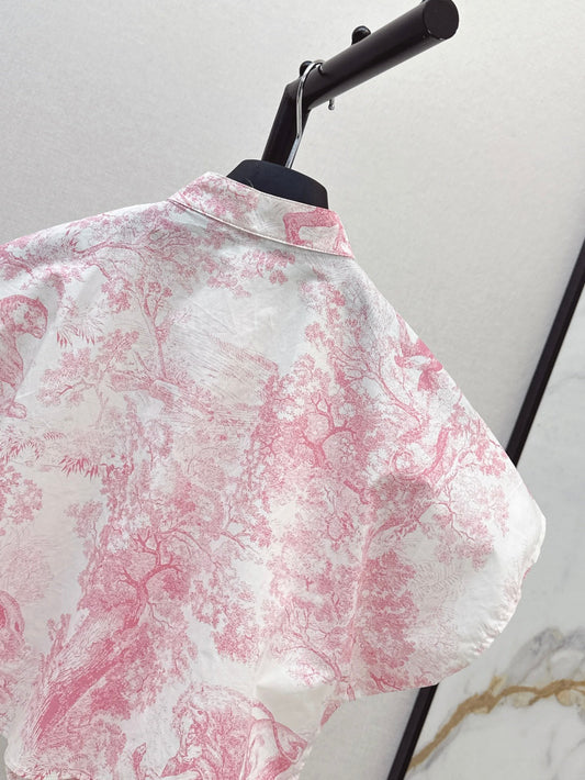 25ss print shirt