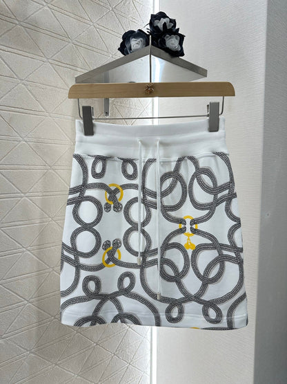 new products Sweater skirt set