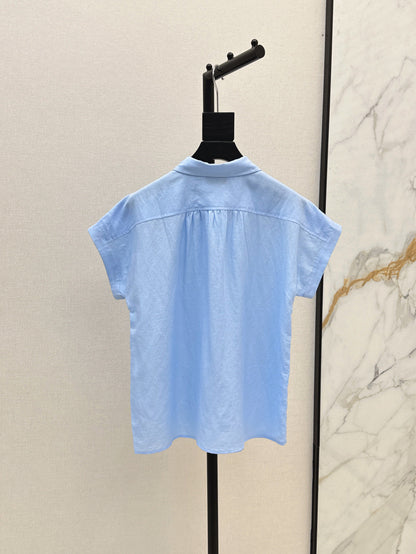 25ss linen polo shirt