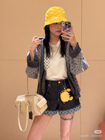25ss denim short