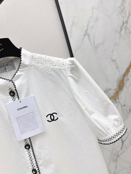 25ss embroidered shirt