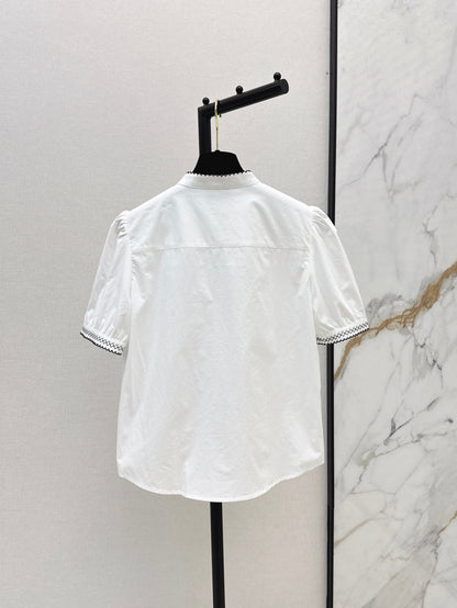 25ss embroidered shirt