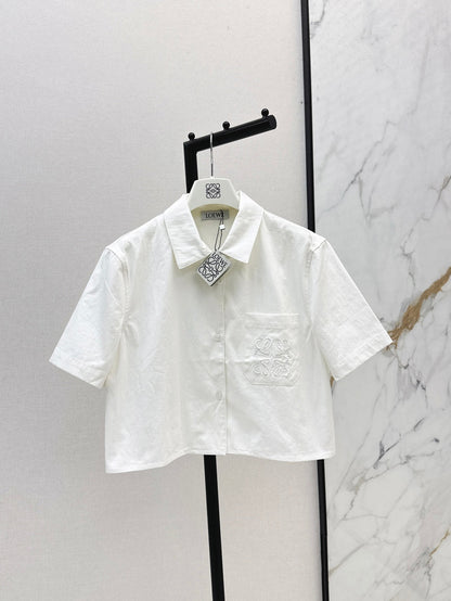 25ss embroidered shirt