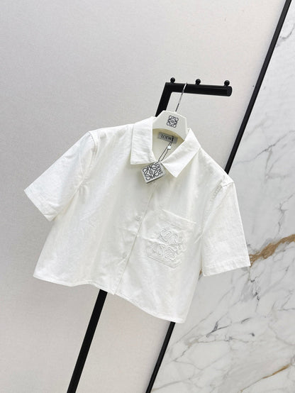 25ss embroidered shirt