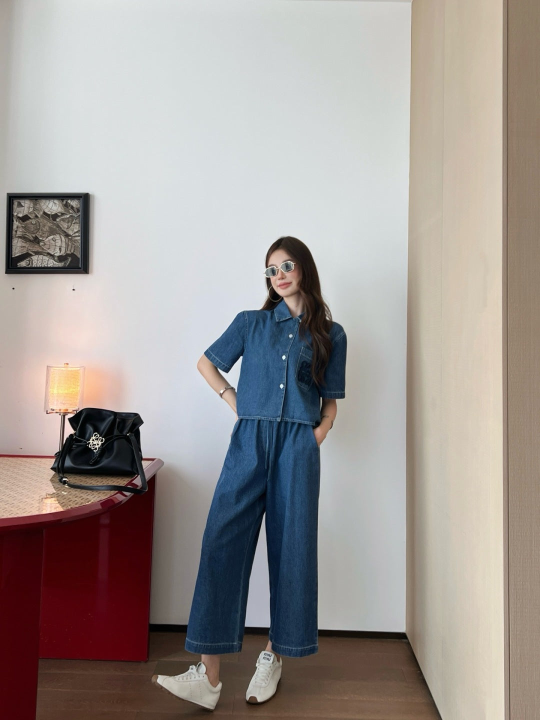 25ss denim shirt