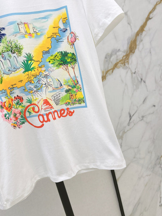 25ss print t-shirt