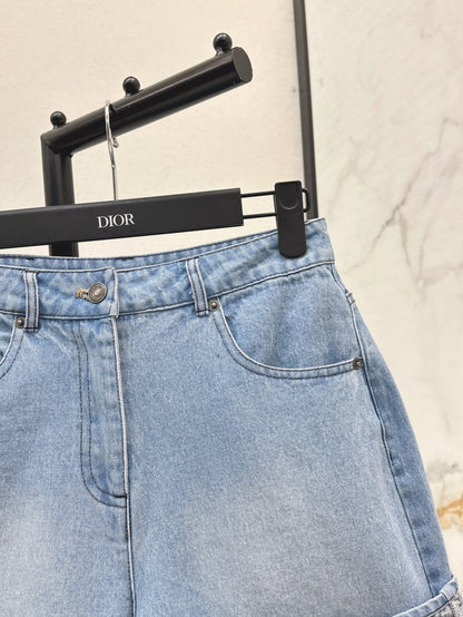 25ss denim short