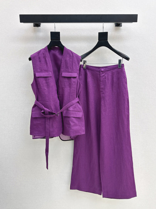 25ss linen suit