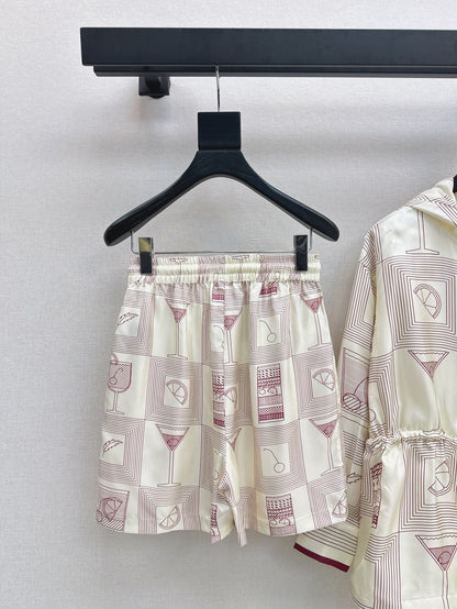 25ss silk short