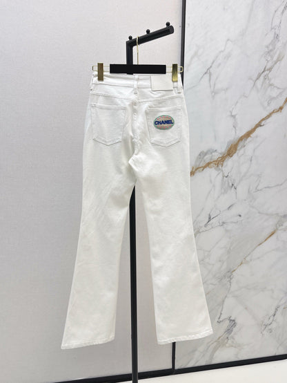 25ss embroidered jeans