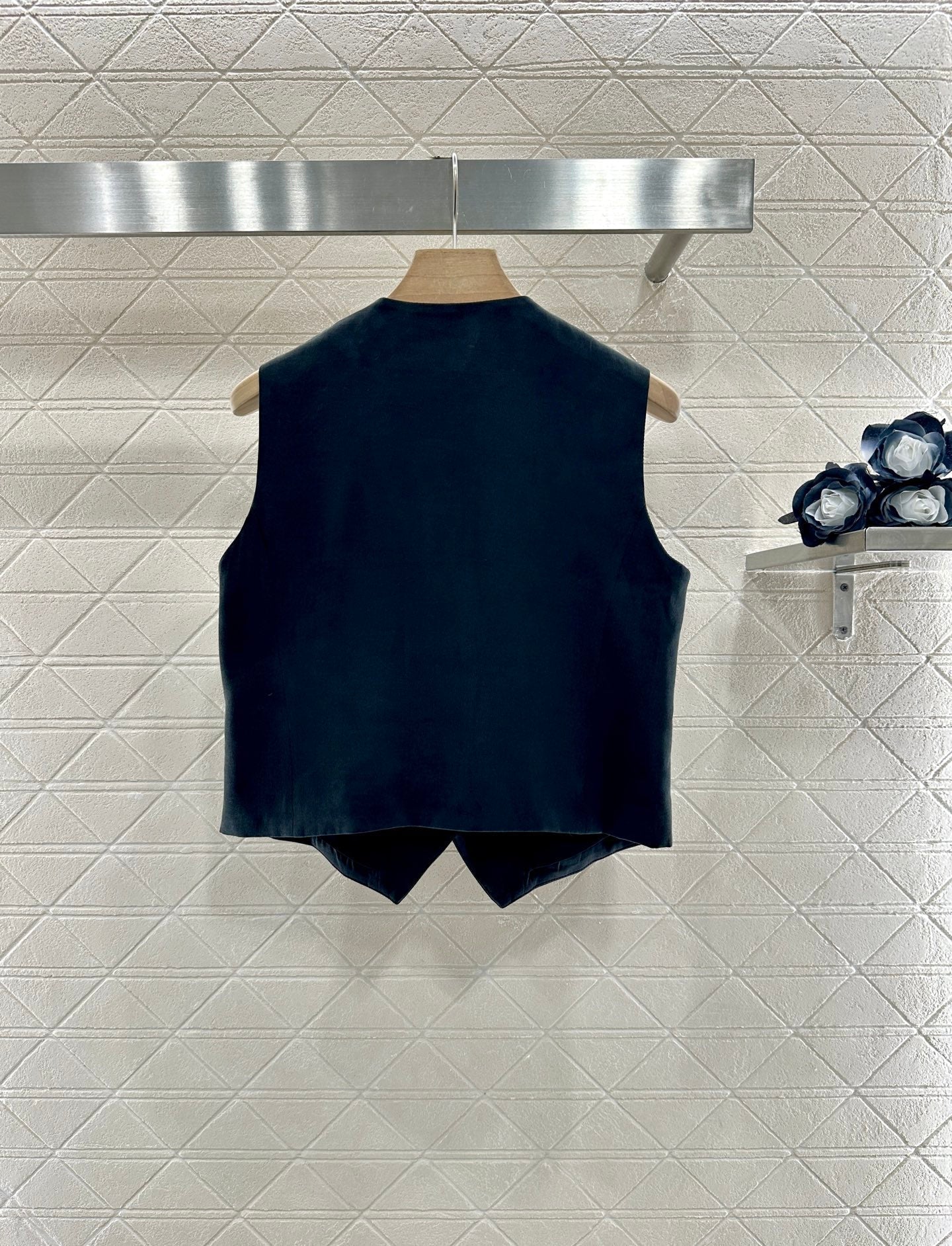 2025 new product Double C vest shorts set
