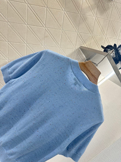 2025 new products Knitted short sleeves