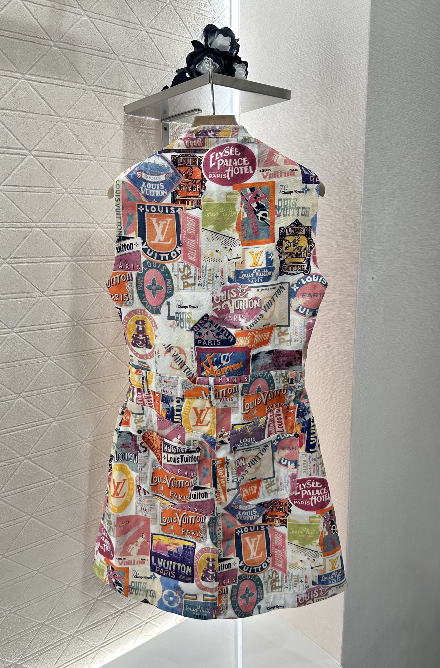 2025 new product Denim vest skirt