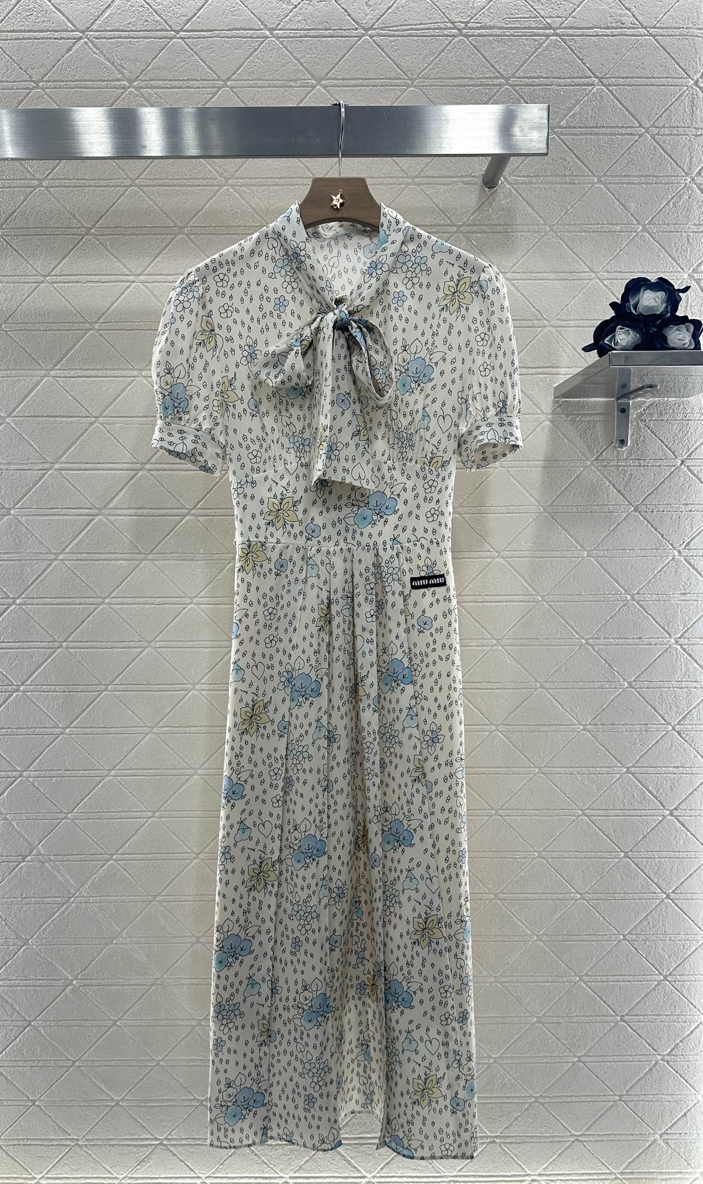 2025 new product Floral retro dress