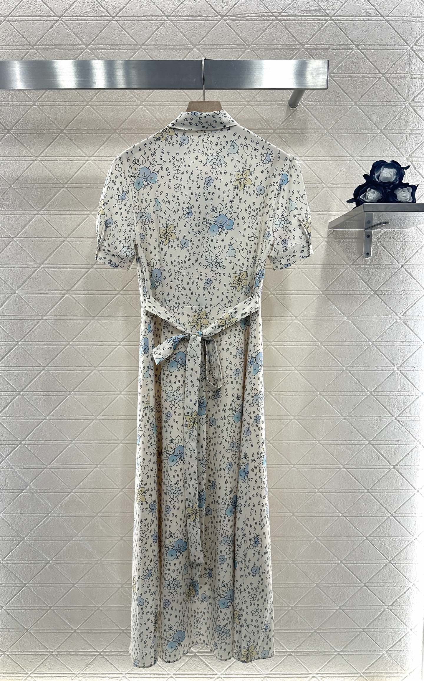 2025 new product Floral retro dress