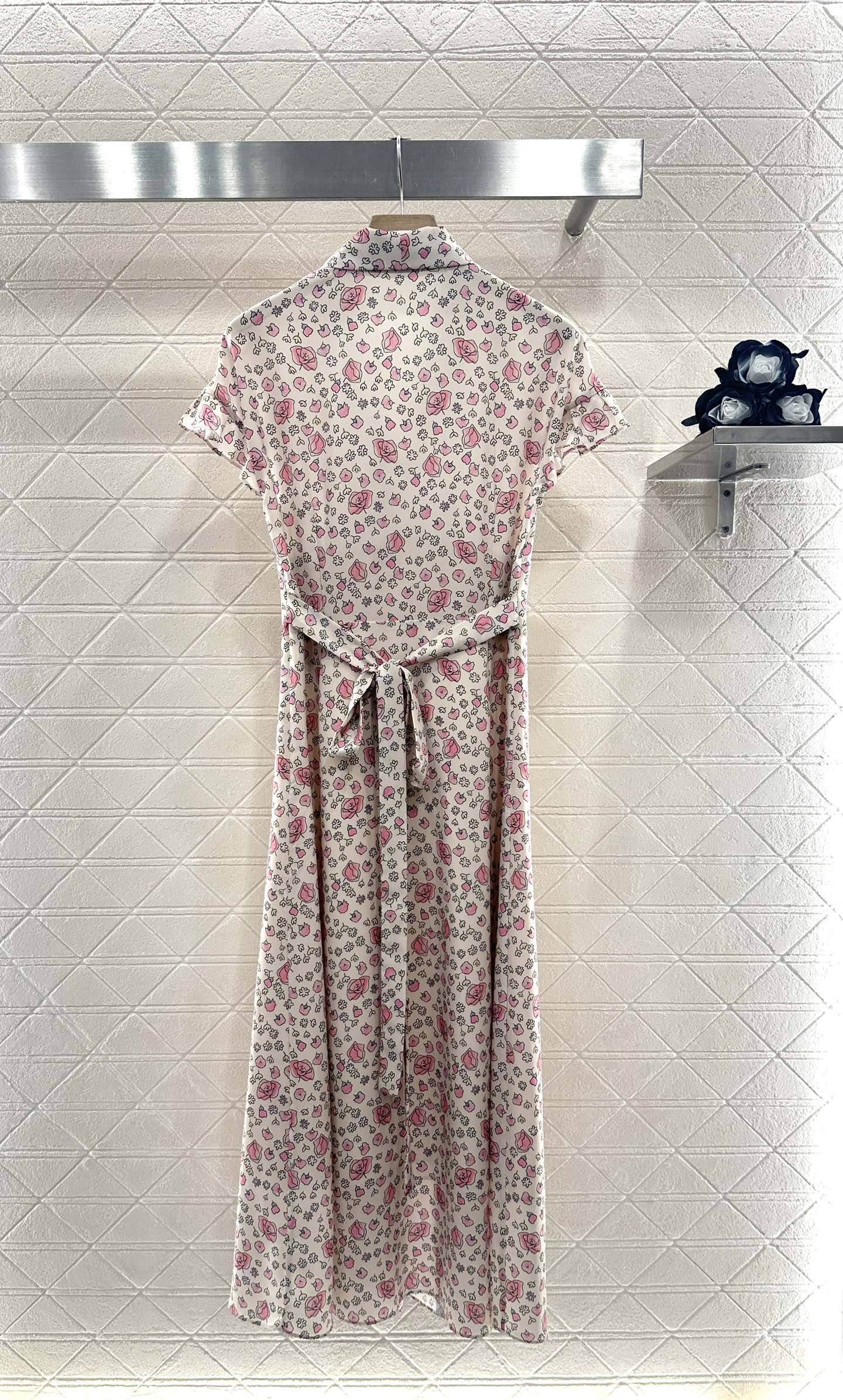 2025 new product Floral retro dress