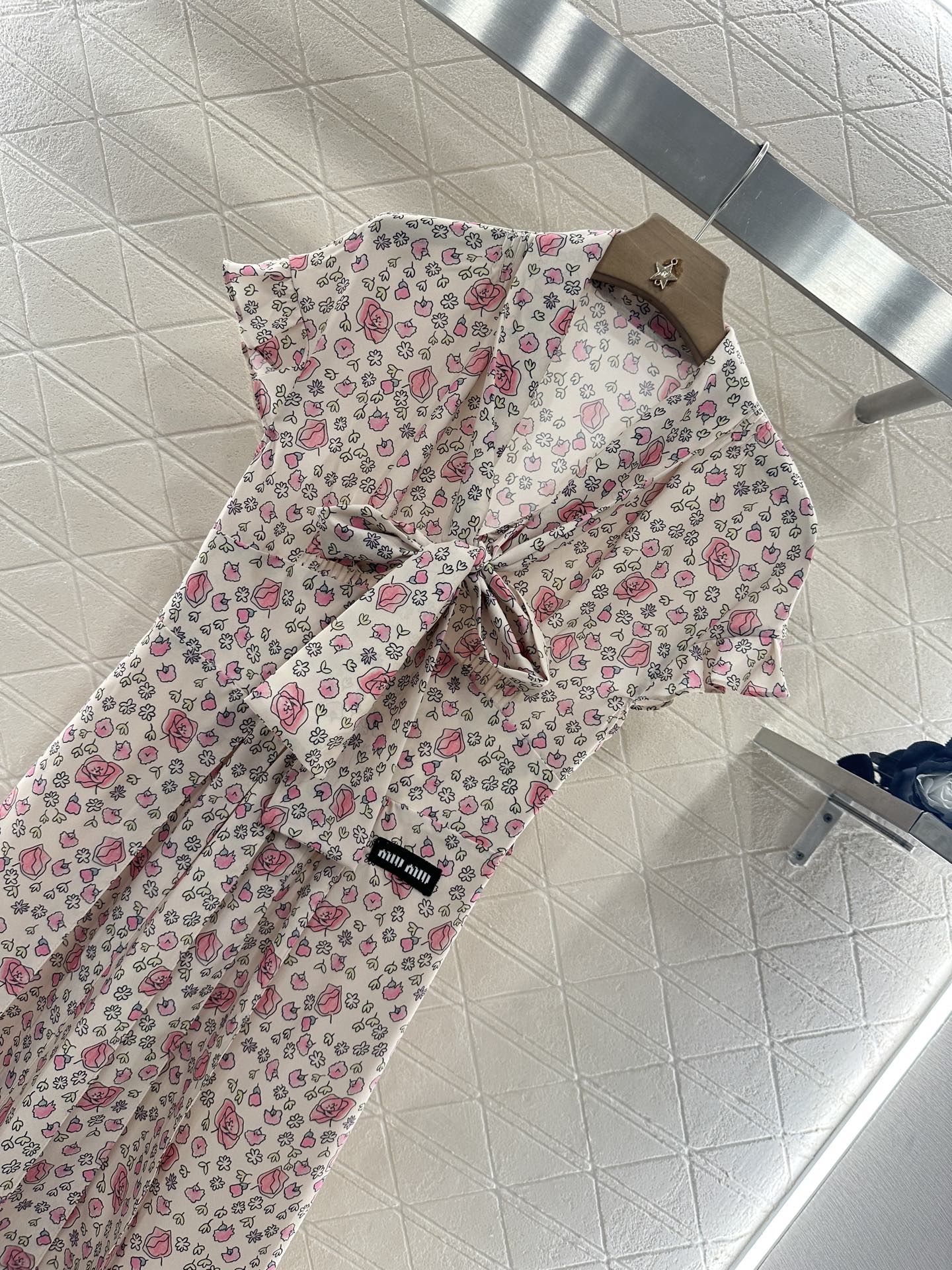 2025 new product Floral retro dress