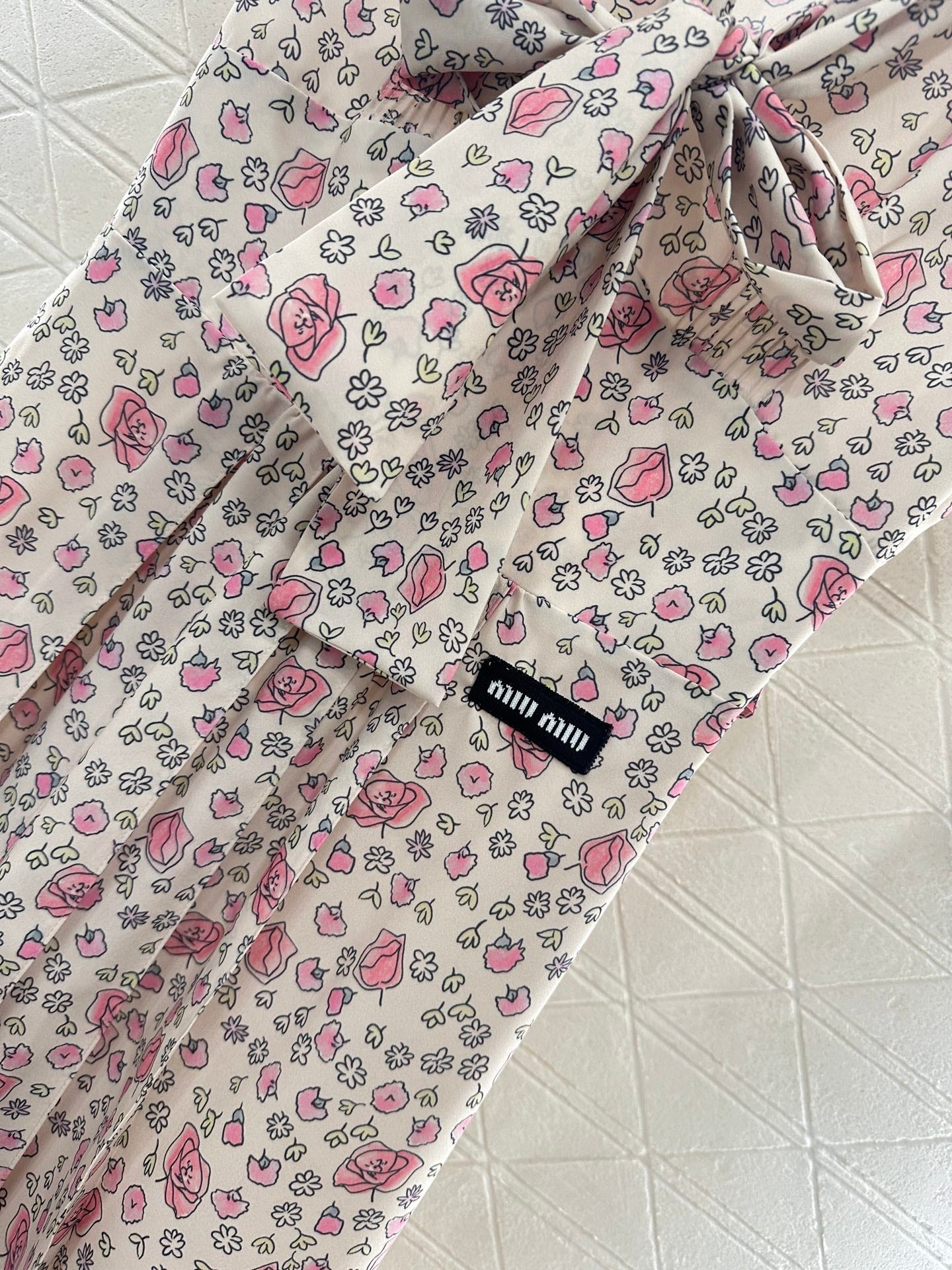 2025 new product Floral retro dress