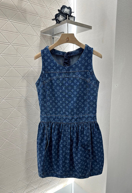 2025 new product Denim vest skirt