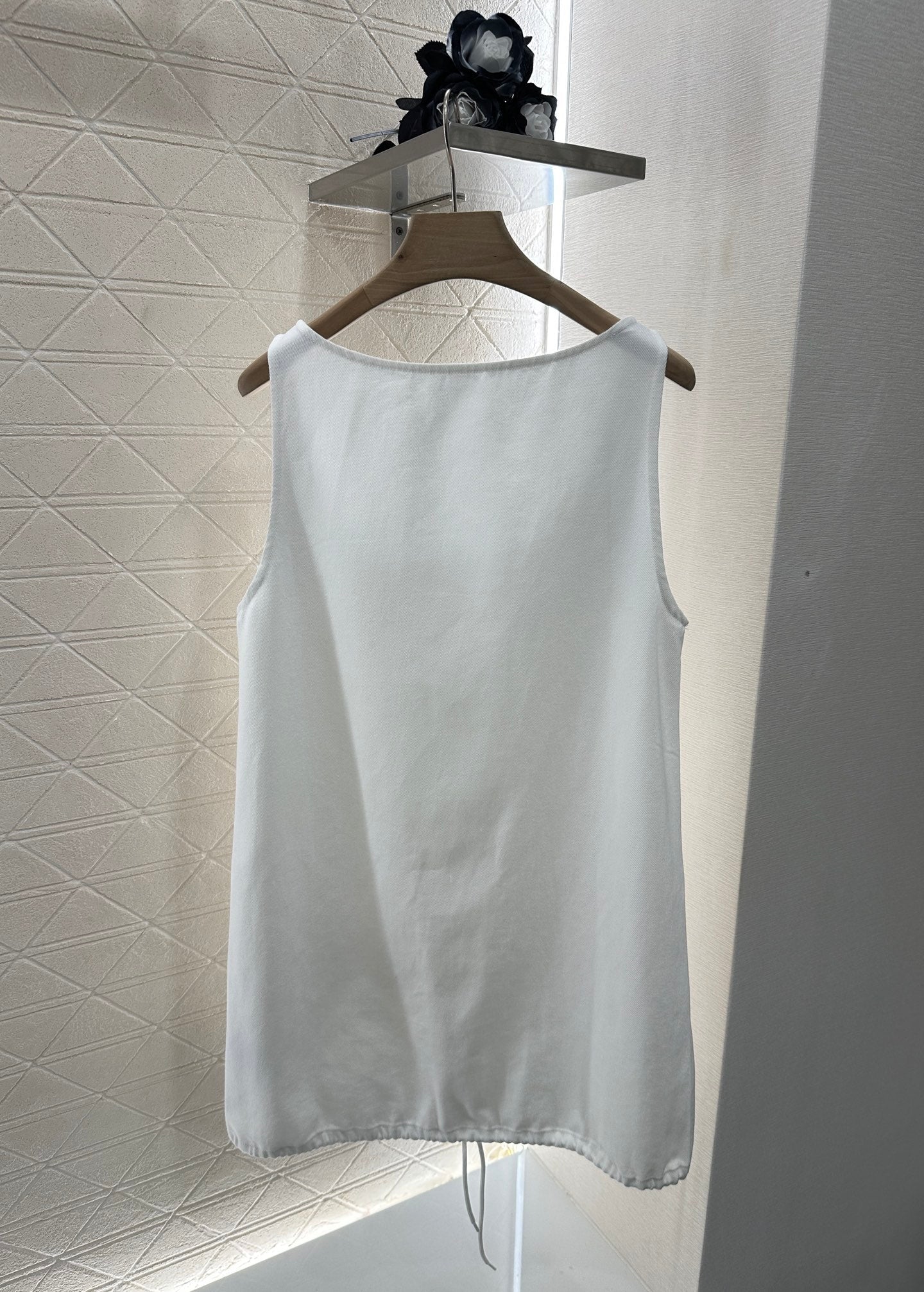 2025 new product Denim vest dress