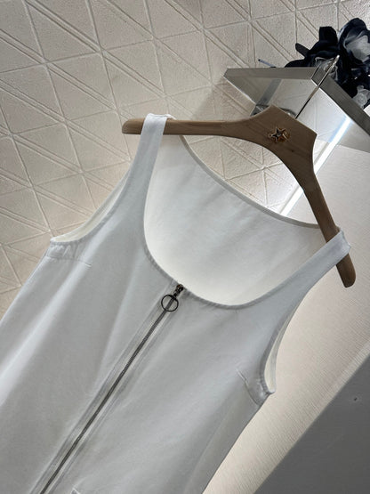 2025 new product Denim vest dress