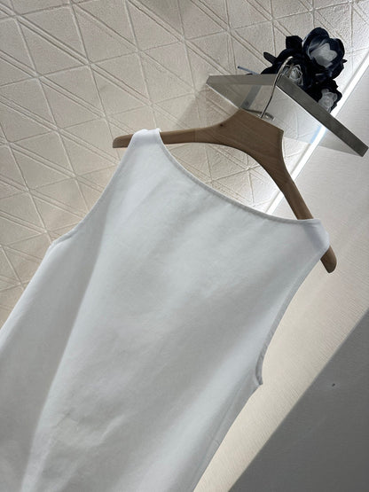 2025 new product Denim vest dress